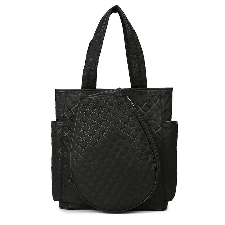 Functional Shopper Bag With Practical Exterior Pockets Bowlift