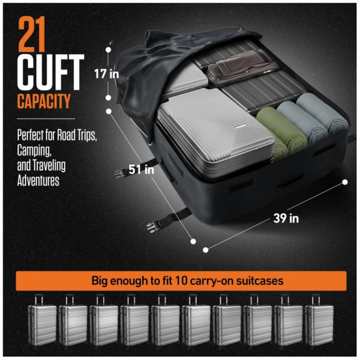 Roof rack bag for Bowlift car roof carrier