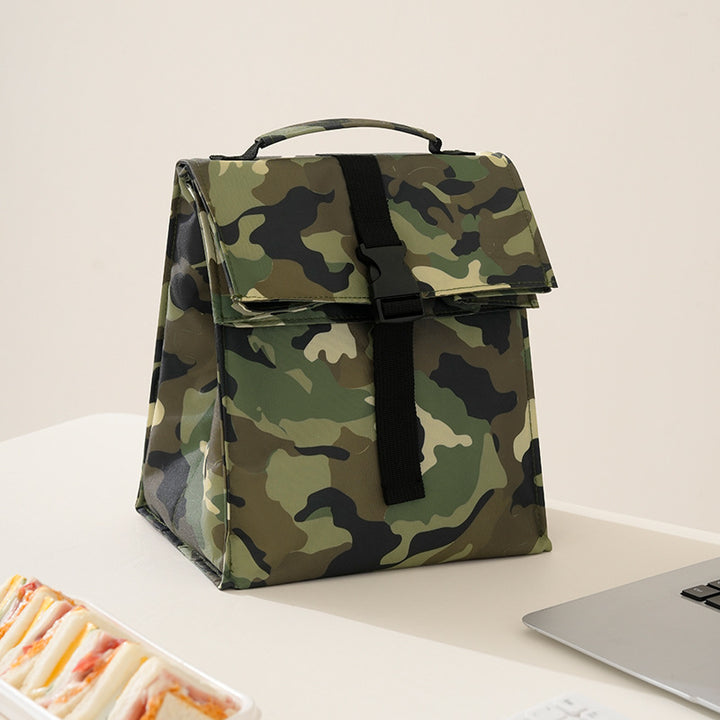 Insulated Camouflage Lunch Bag Bowlift