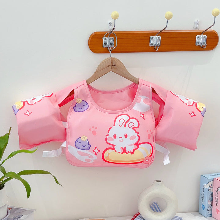 Unisex Inflatable Swimming Aid with Cute Design Bowlift