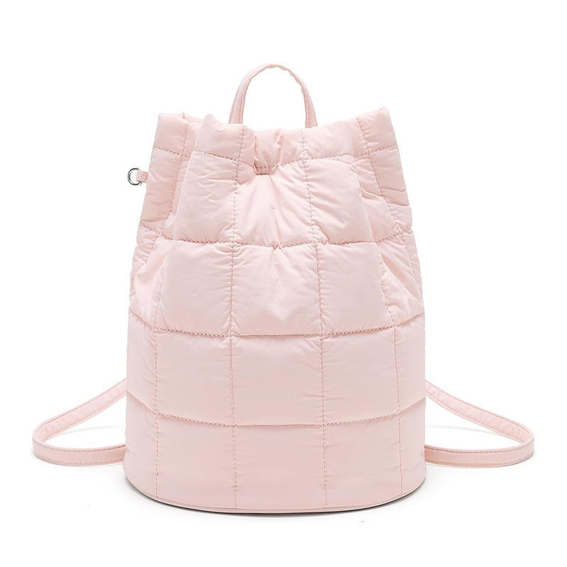 Modern backpack bag with practical drawstring opening Bowlift
