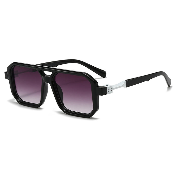 Ladies stylish oversized sunglasses with geometric frame Bowlift