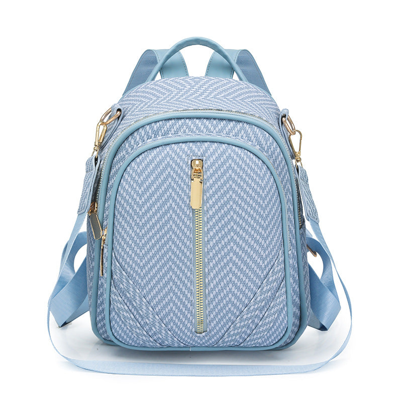 Chic Textured Crossbody Bag Bowlift