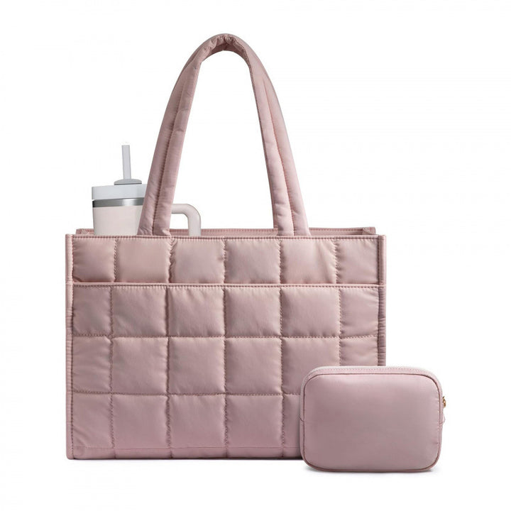 Stylish and Padded Tote Bag with Removable Interior Pocket Bowlift
