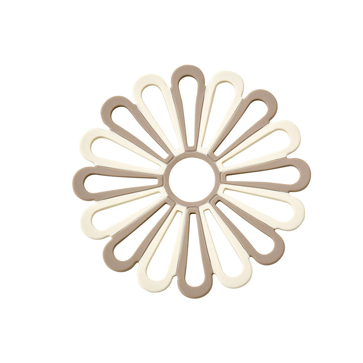 Elegant Silicone Coasters in Floral Design Bowlift