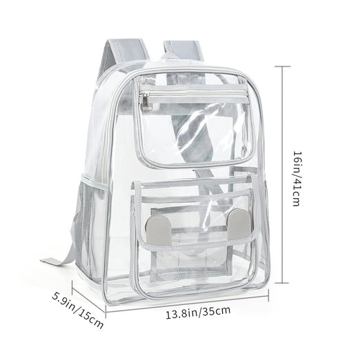 Transparent Safety Backpack Bowlift