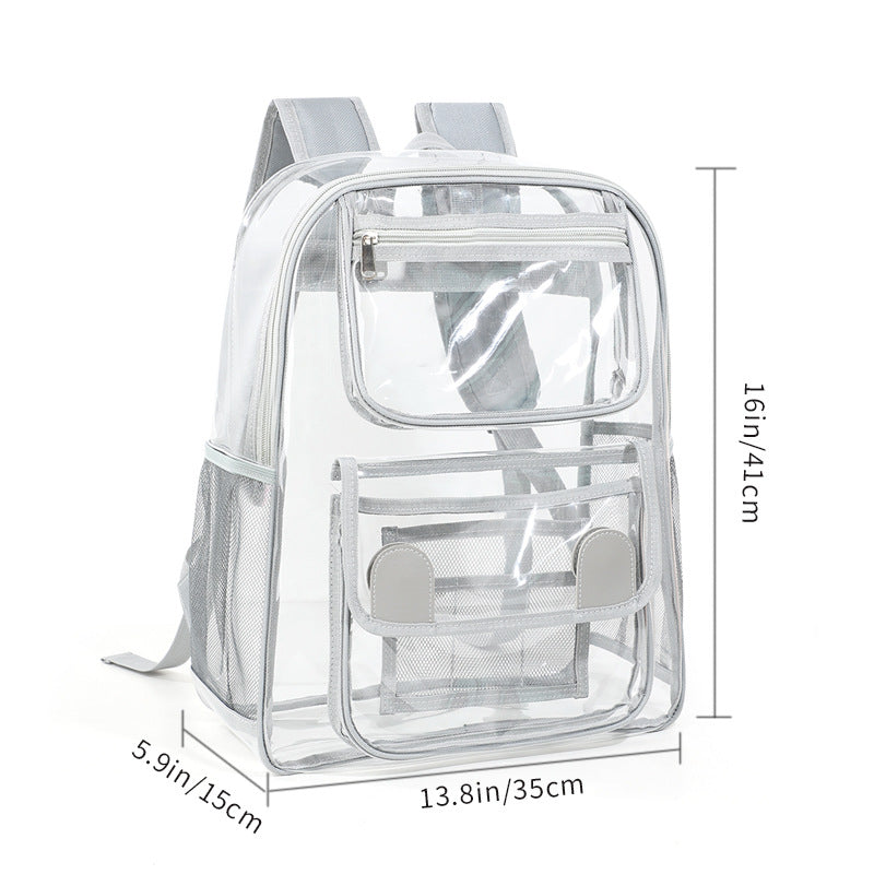 Transparent School Backpack Bowlift