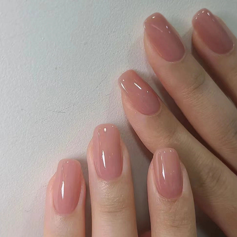 Decorative Heart Design Press-On Nails Bowlift