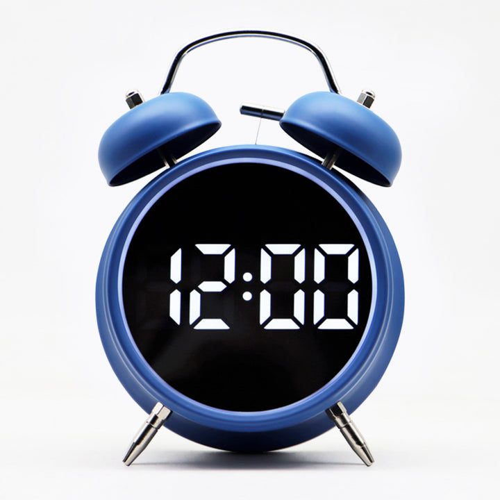 Digital Alarm Clock with High-Resolution LED Display Bowlift
