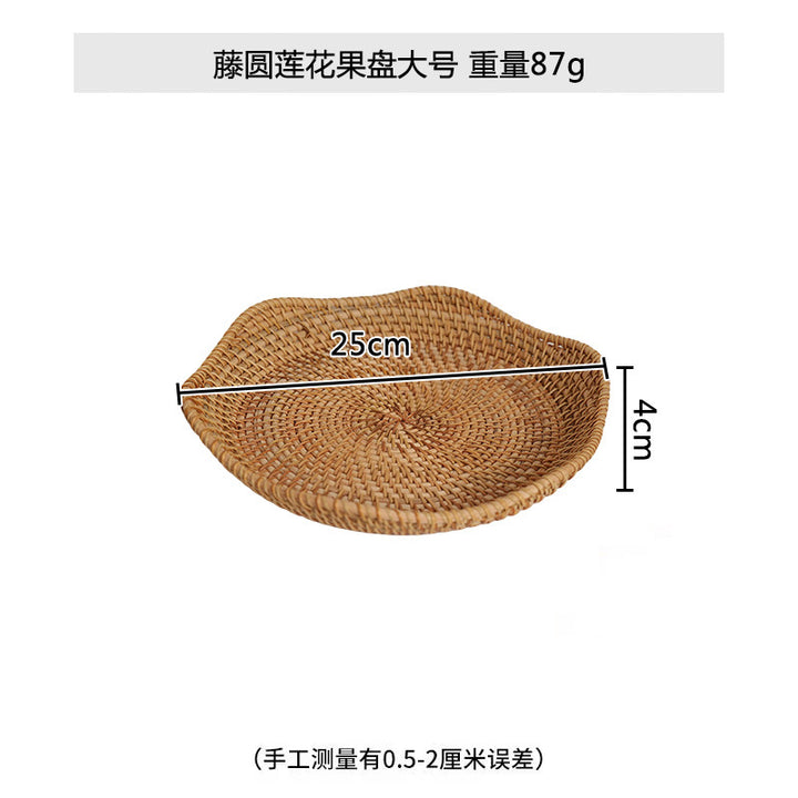 Women handmade natural serving plates set Bowlift
