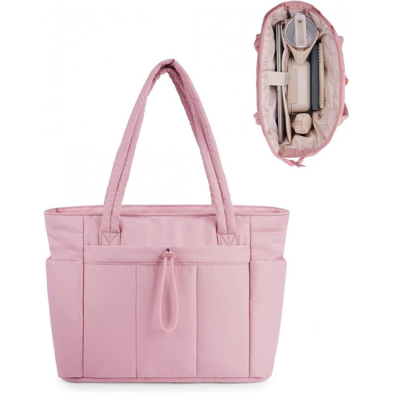 Everyday Laptop Bag with Integrated Organizer Bowlift