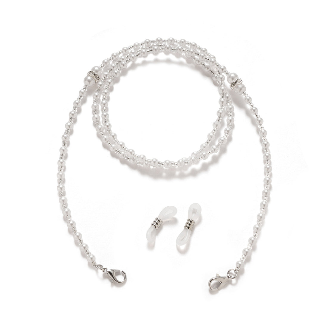 Elegant Pearl Eyewear Chain Bowlift
