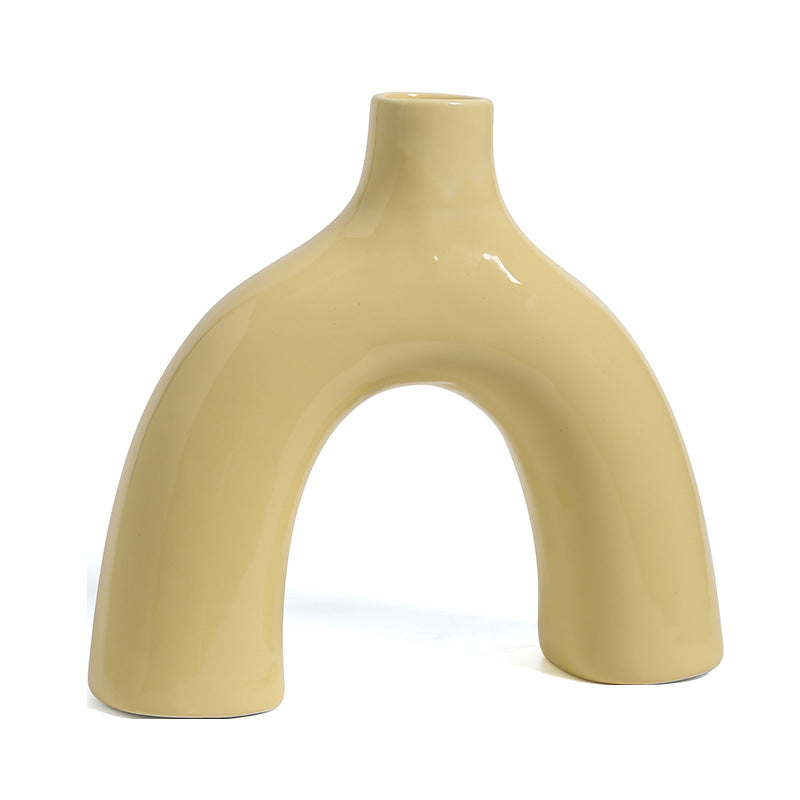Stylish and creative ceramic vase Bowlift