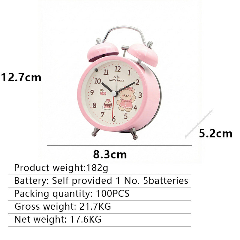 Children's alarm clock with cute design Bowlift