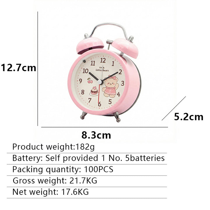 Children's alarm clock with cute design Bowlift