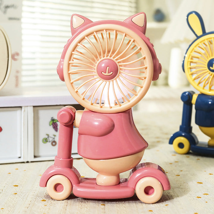 Ladies USB fan in creative animal design Bowlift