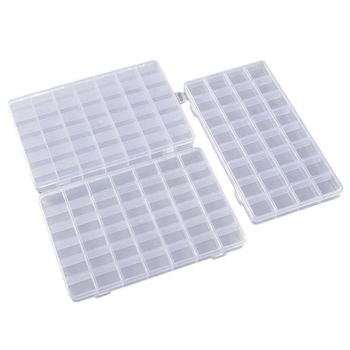 Transparent Multi-Compartment Craft Storage Organizer Bowlift
