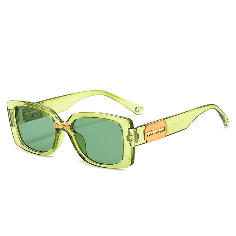 Elegant Look Retro Square Frame Sunglasses