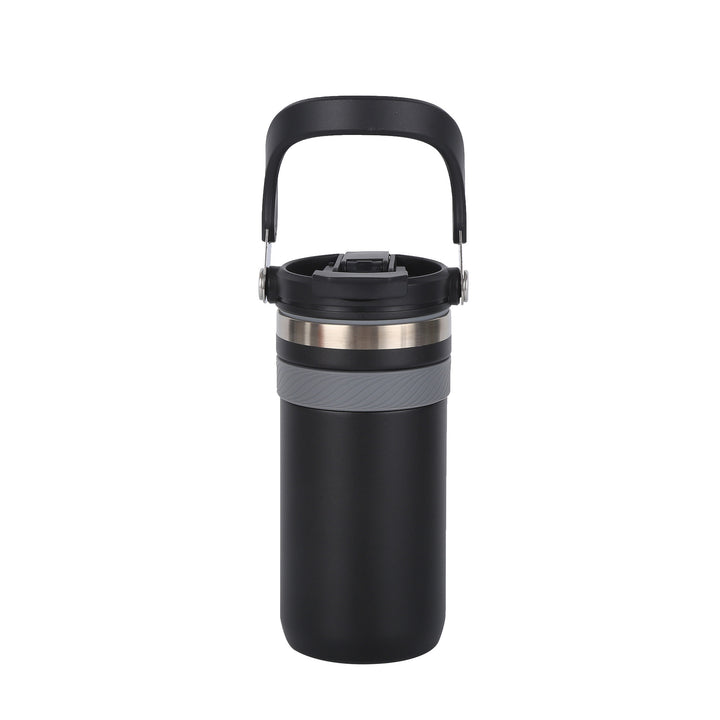 Ladies insulated thermo mug with practical carrying handle Bowlift