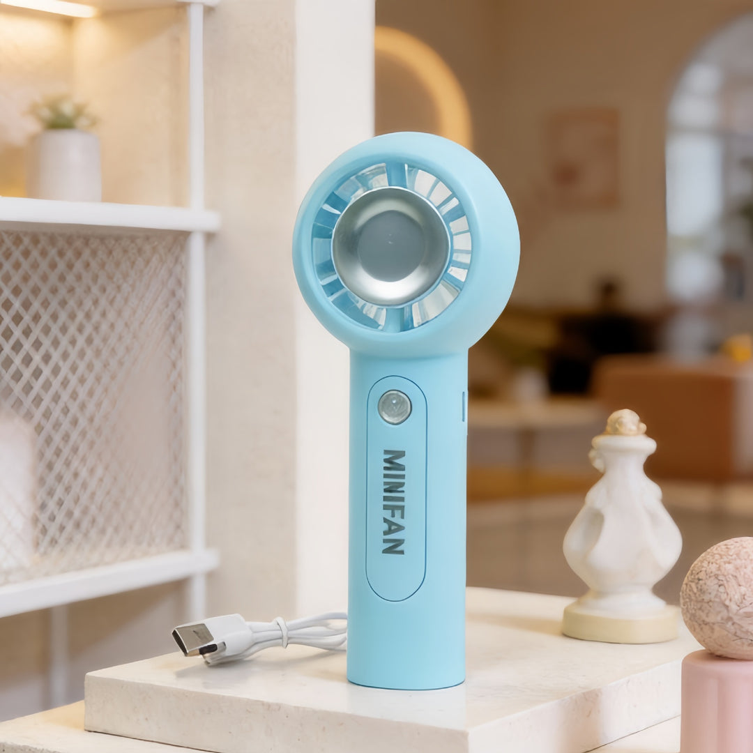 Women Portable USB Mini Fan with Innovative Design Bowlift