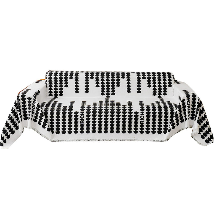 Stylish Geometric Sofa Throw Blanket