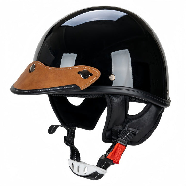 Retro Cruiser Motorcycle Helmet Bowlift