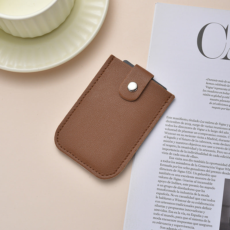 Slim Leather Card Holder Bowlift