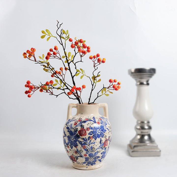 Floral Ceramic Flower Pot Bowlift