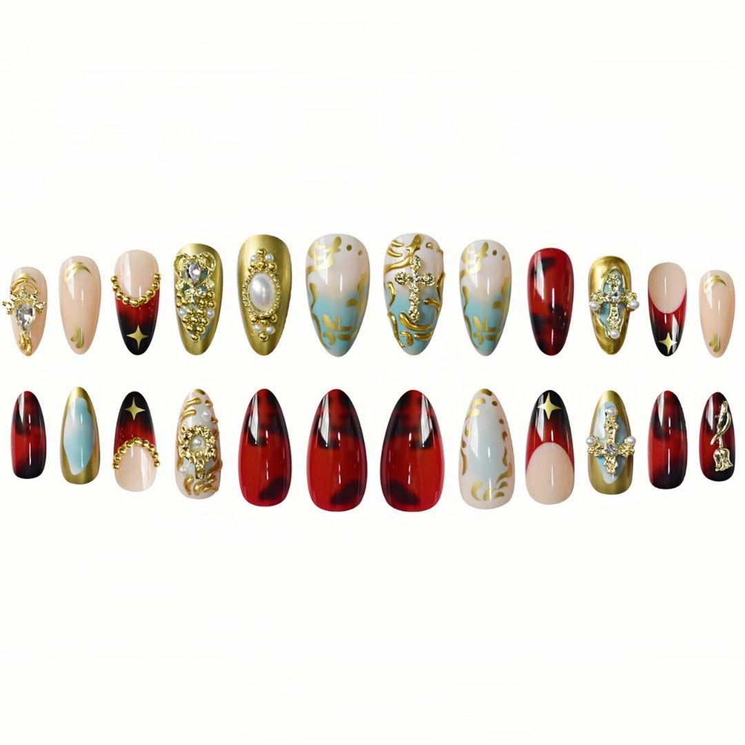 Artistic Resin Nail Art Extensions Bowlift