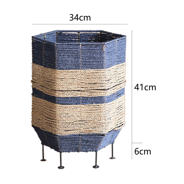 Decorative laundry basket with metal legs Bowlift