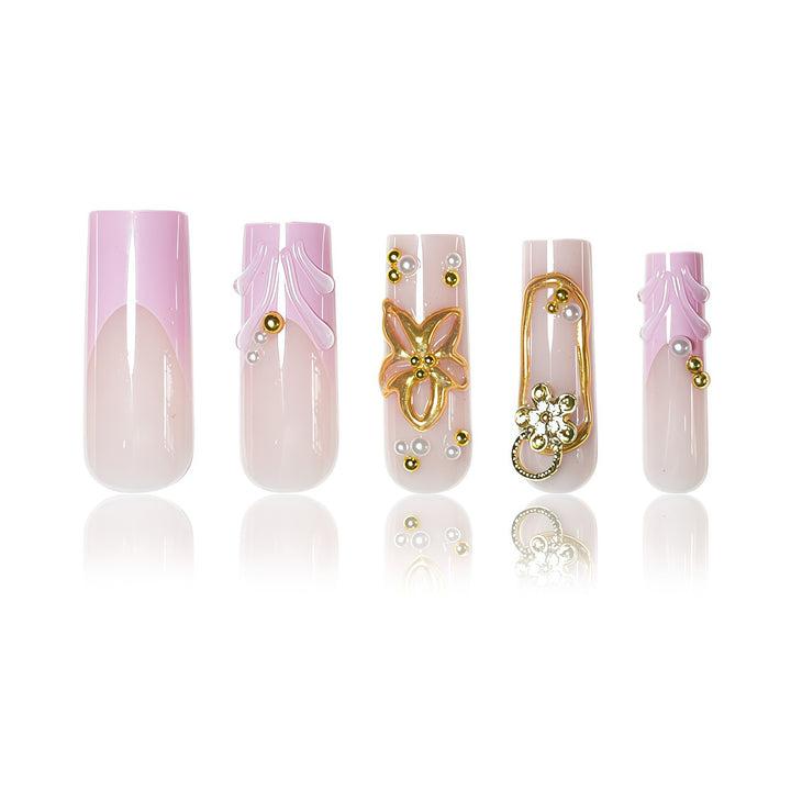 Elegant Decorative Nail Art Extensions Bowlift