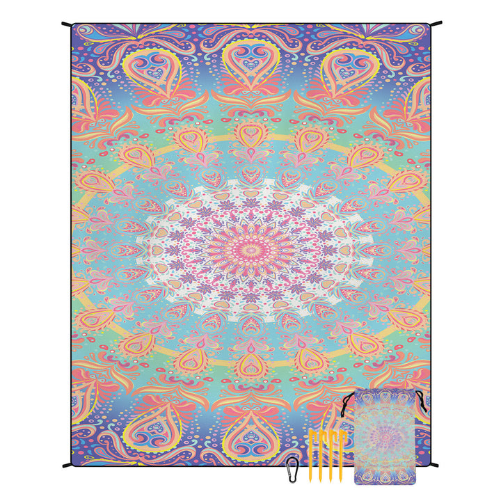 Geometric Print Tapestry Bowlift