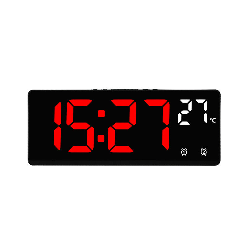 Digital alarm clock with temperature sensor and mirror function Bowlift