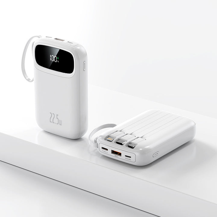 Portable power bank with LED display Bowlift