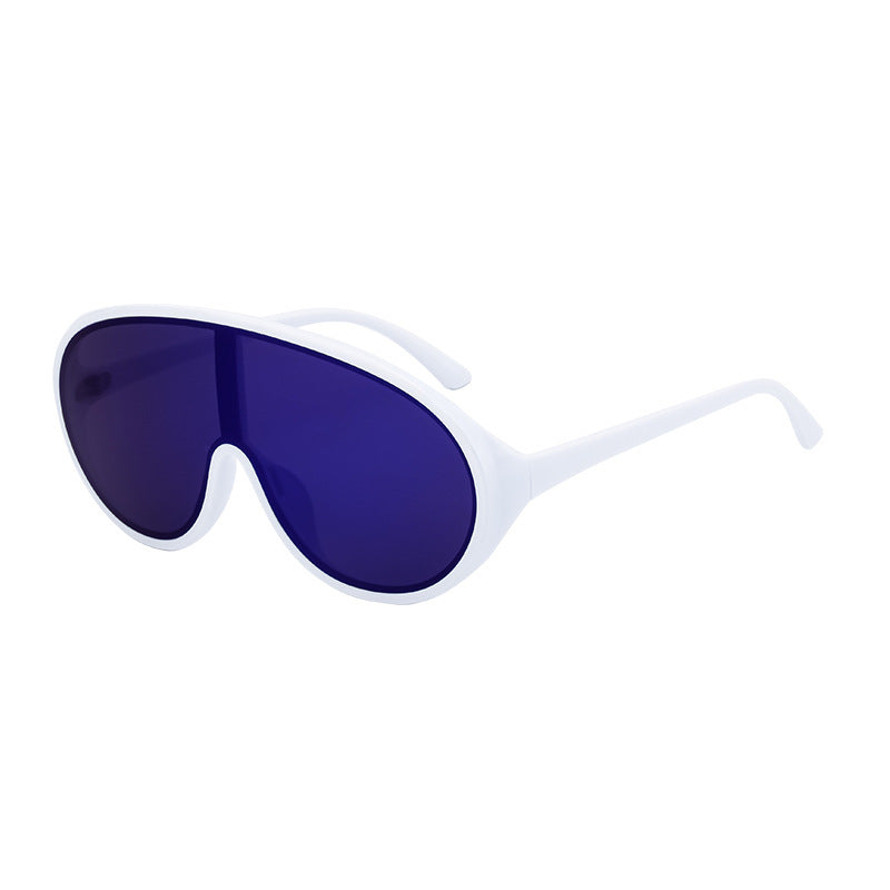 Ladies stylish sunglasses in futuristic style Bowlift
