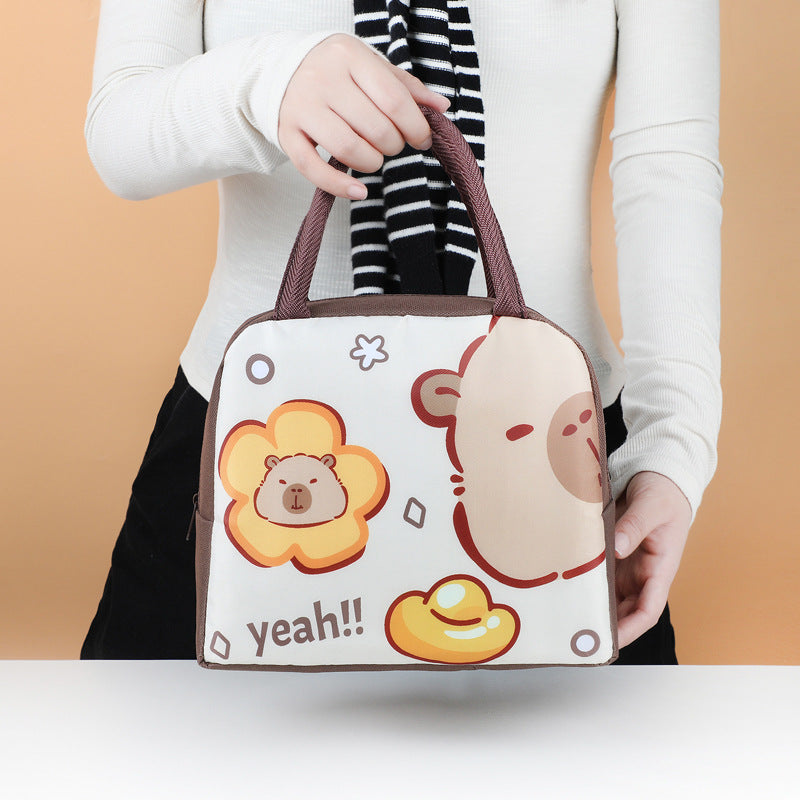 Fun Bear-Themed Insulated Lunch Bag Bowlift