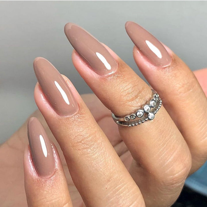 Premium DIY Long Almond-Shaped Press-On Nails Bowlift