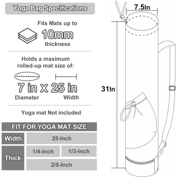 Yoga mat bag Bowlift