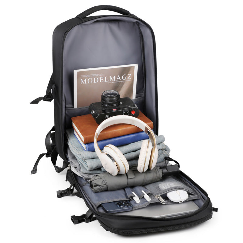 Spacious Multi-Compartment Travel Backpack Bowlift