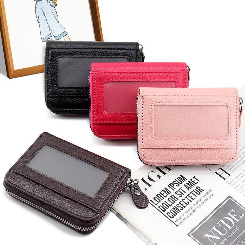 Sleek Leather Card Holder