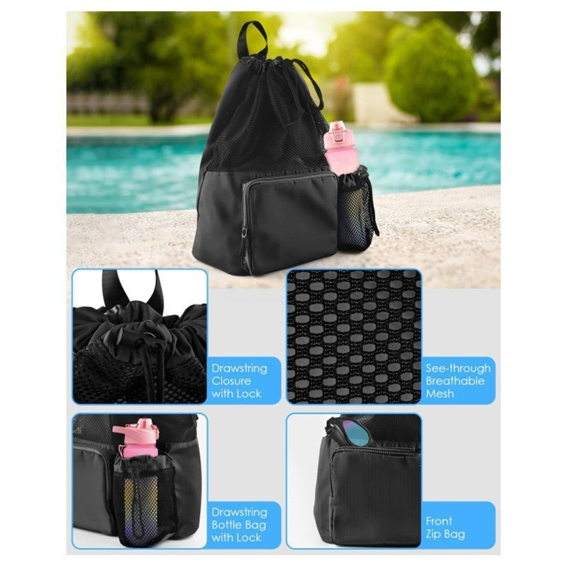 Sporty Mesh Snorkel Backpack Bowlift