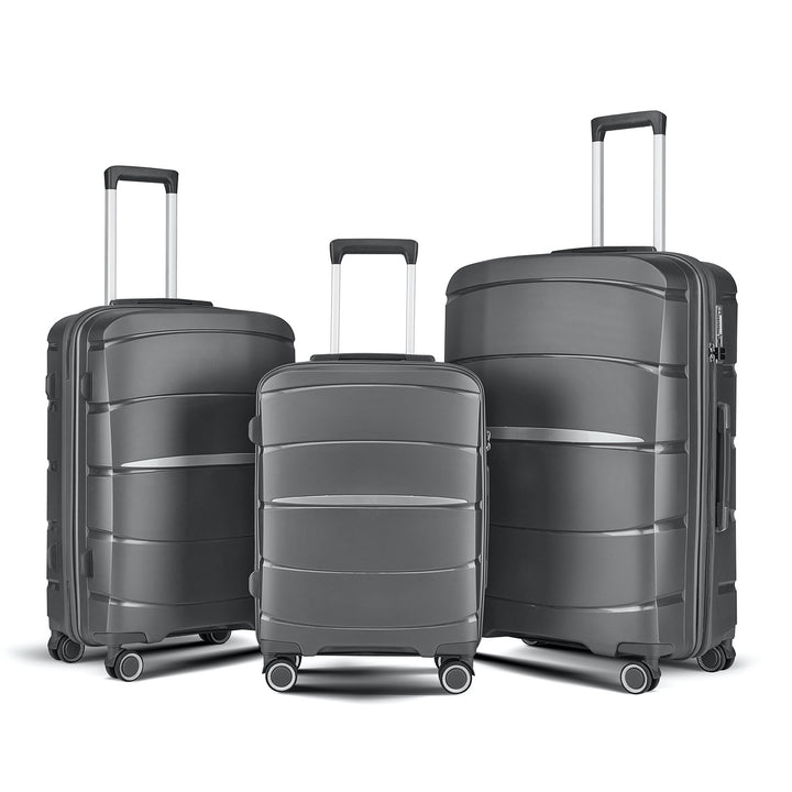 Unisex Premium Multi-Size Hard Shell Suitcase Set Bowlift
