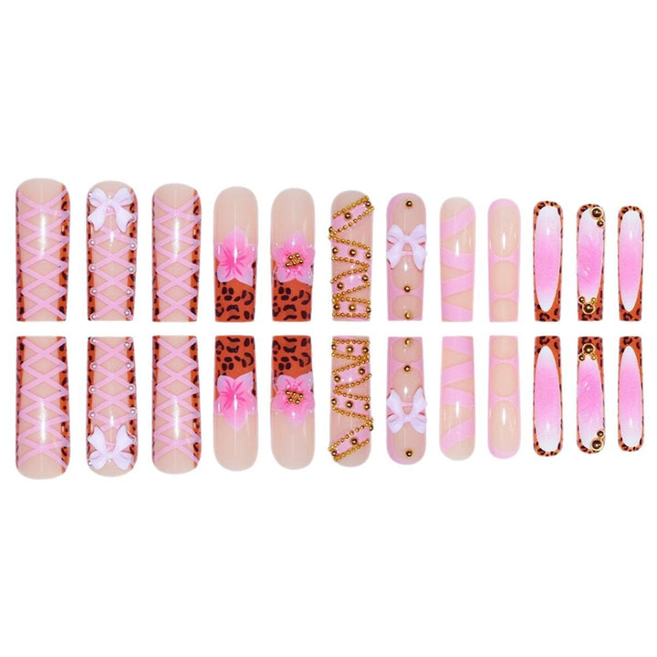 Decorative Press-On Nail Art Set Bowlift 1787368939