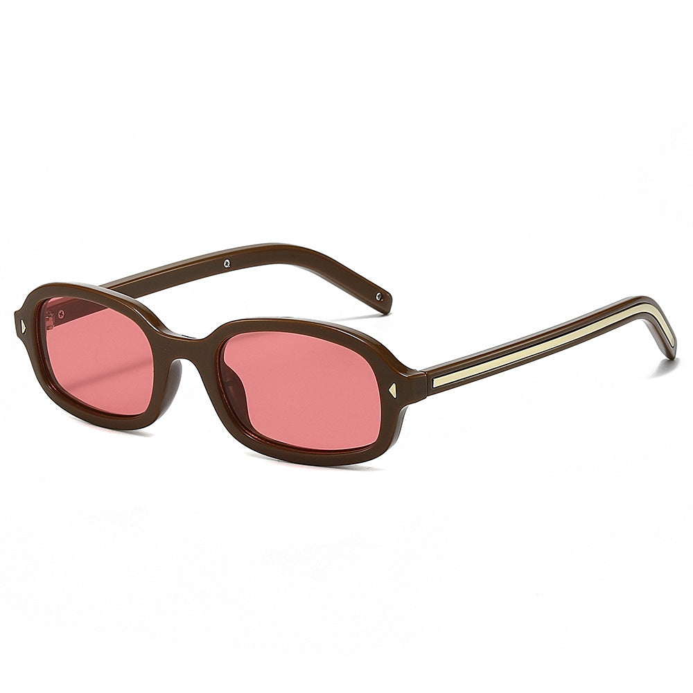 Retro-Inspired Rectangular Sunglasses Bowlift