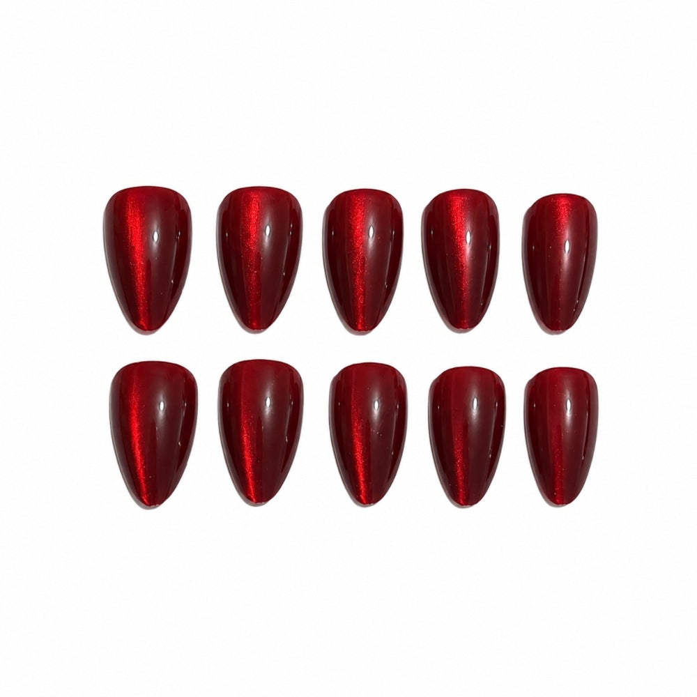 Artificial Glossy Nails Bowlift