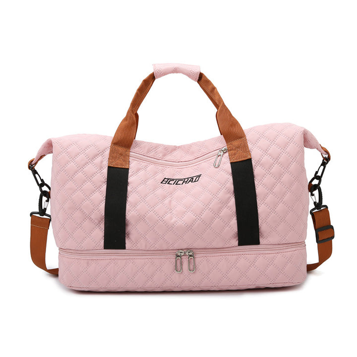 Quilted Travel Duffel Bag