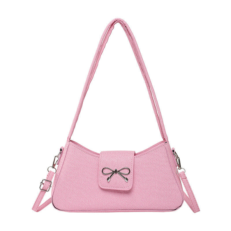 Chic Textured Mini Crossbody Bag Bowlift