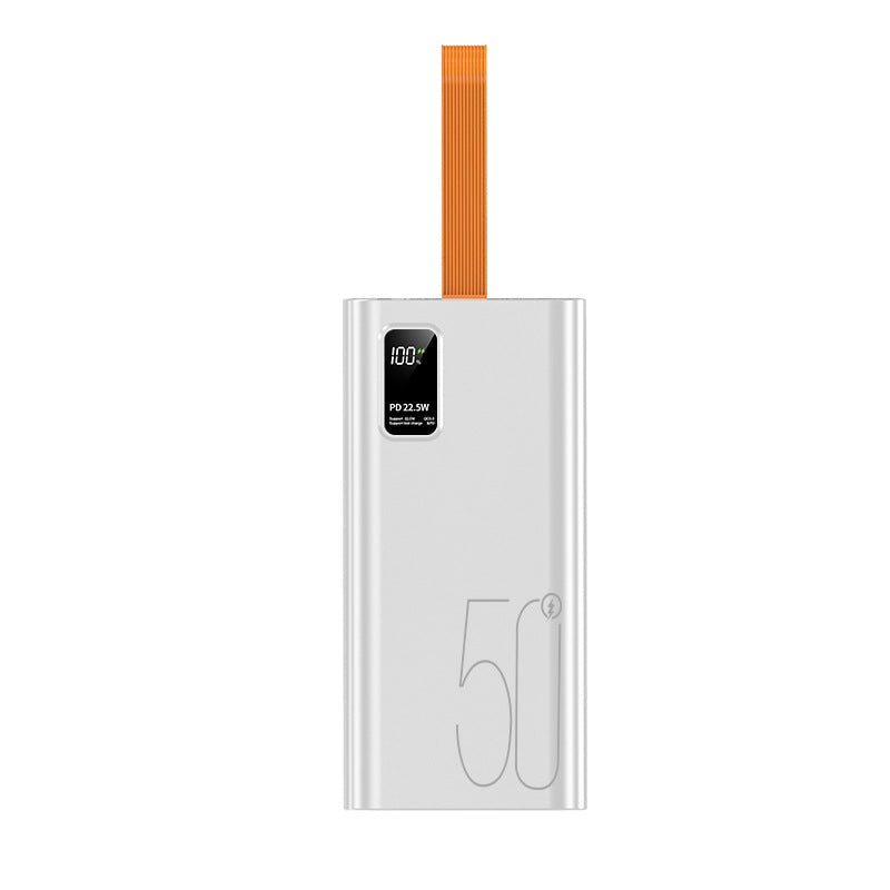 Super Compact Power Bank with Digital Charge Level Display Bowlift