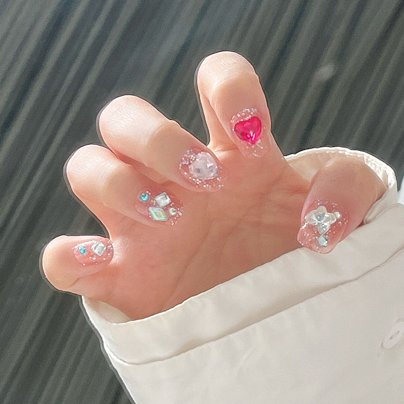 Decorative Press-On Nail Art Set Bowlift