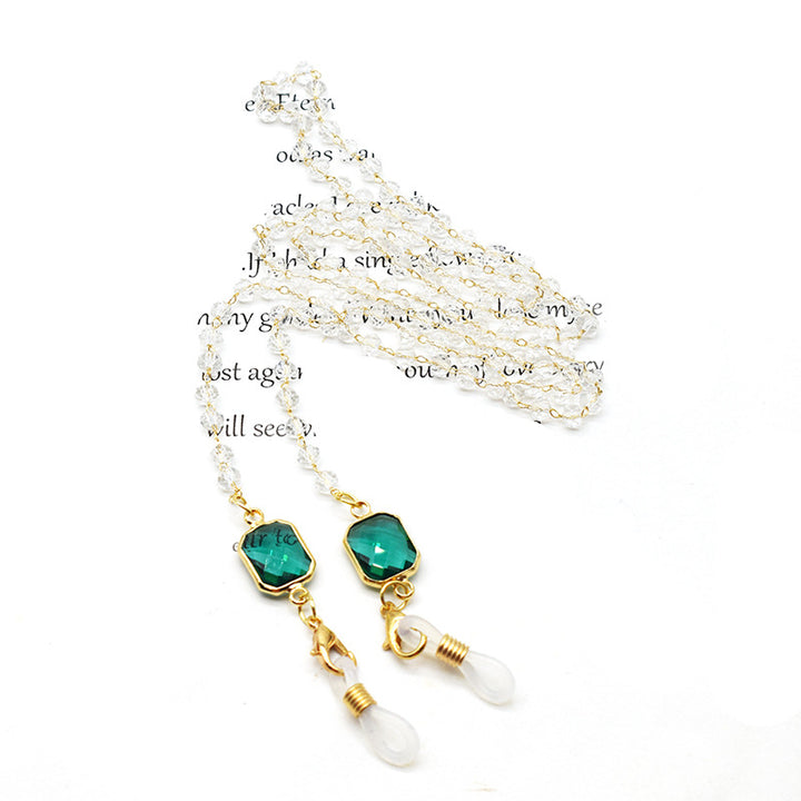 Stylish Beaded Eyewear Chain Bowlift